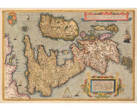 British Isles. Ortelius (Abraham), Angliae, Scotiae et Hiberniae sive Britannicar: Insularum Descriptio [1610 - 12], engraved