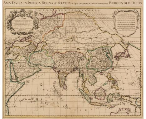 East Indies &amp; Asia. Covens (J. &amp; Mortier C.), L'Asie divisée en ses Principales Regions..., Amsterdam, circa 1740, en