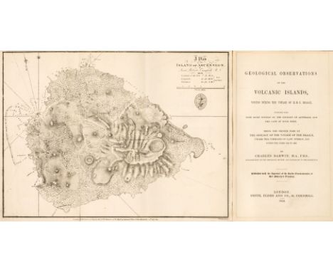 Darwin (Charles). Geological Observations on the Volcanic Islands, visited during the voyage of H. M. S. Beagle, together wit