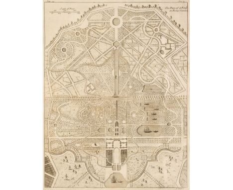 Switzer (Stephen). Ichnographia Rustica: or, The Nobleman, Gentleman, and Gardener's Recreation. Containing directions for th
