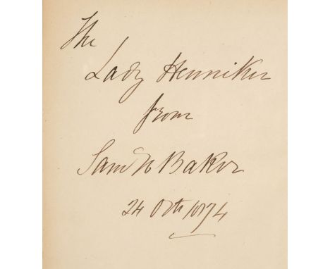 Baker (Samuel). IsmailÏa, A Narrative of the Expedition to Central Africa for the Suppression of the Slave Trade, organized b