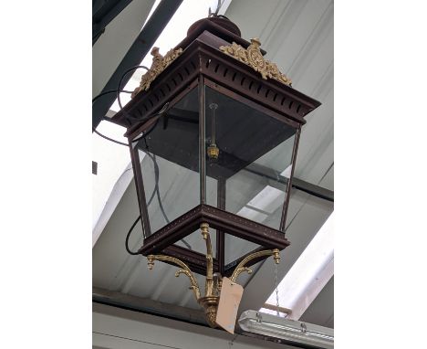 PURE WHITE LINES PARISIEN CASINO CEILING LANTERN, 100cm drop. 