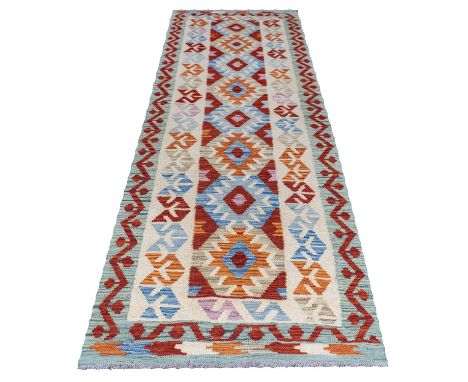 ANATOLIAN KILIM RUNNER, 300cm x 80cm. 