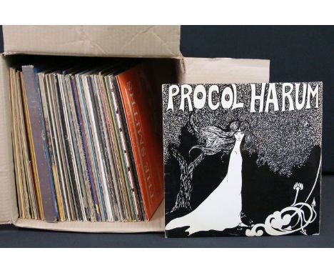 Vinyl - Over 60 Rock &amp; pop LPs to include Procul Harum (Regal Zonophone, RLZ 1001 original UK mono), The Smiths, Black Sa
