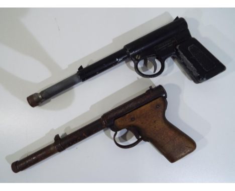 Two air pistols comprising a TJ Harrington &amp; Son The Gat and a Diana model 2 (2). Estimate £20 - £40