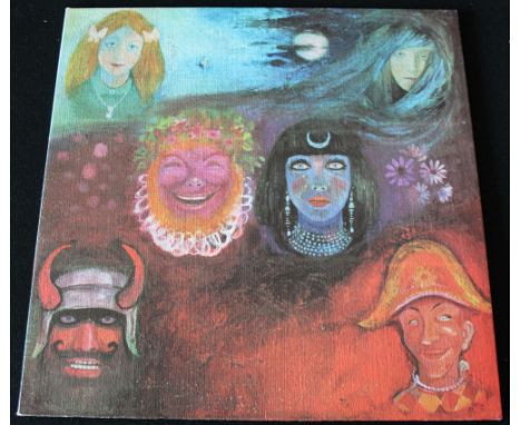 KING CRIMSON - Archive copy of In The Wake Of Poseidon, the 1st UK pressing with pink labels/i logo (ILPS 9127). The record i