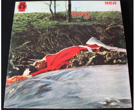 SPRING - The in demand S/T release from the Leicester formed band. Issued on the RCA Neon label (NE 6). The record is in nice
