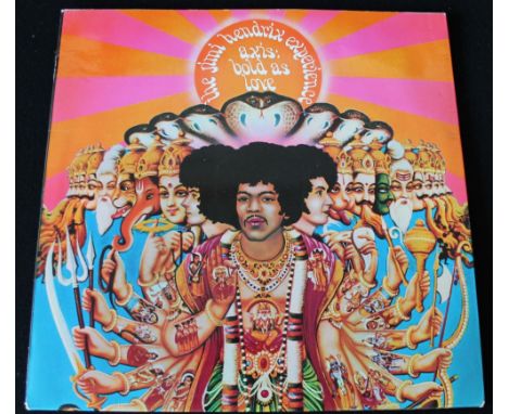 JIMI HENDRIX - AXIS: BOLD AS LOVE - Great complete 1st UK mono pressing of the 1967 release (Track 612 003). This copy contai