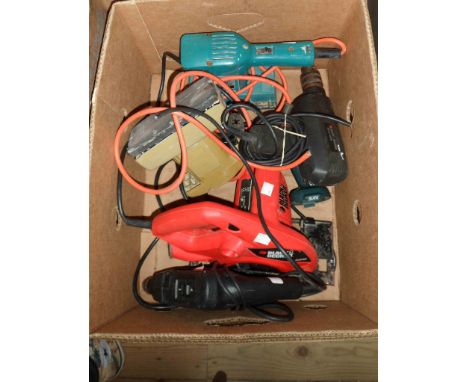 A modern Black &amp; Decker circular saw - sold with a Black &amp; Decker sander and cordless drill unit