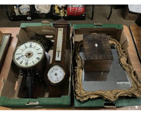 Clock, mirror, barometer etc.