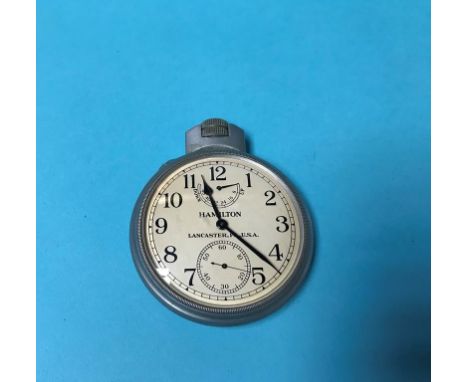 A Hamilton Lancaster P. A. Chronometer Deck watch