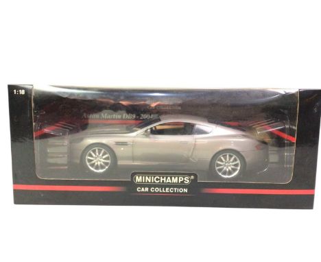 COLLECTION OF MODEL VEHICLES, 1:18 SCALE from various manufacturers comprising an 'Aston Martin DB9 2004, DBR9 LeMans 2005, D
