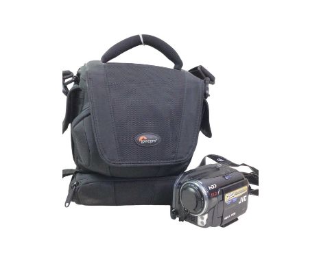 HDD F1.215X 30GB HARD DISC CAMCORDER, along with a Sony Handycam camcorderQty: 2