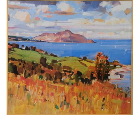 JOHN CUNNINGHAM, SEASCAPE  printframed and under glass72cm x 77cm overall