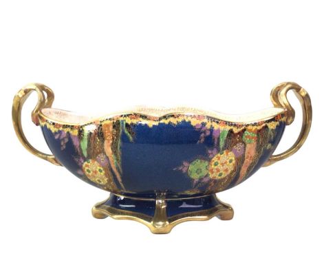 CROWN DEVON VASE, AND OTHER ITEMS  including a Modre Bros vase