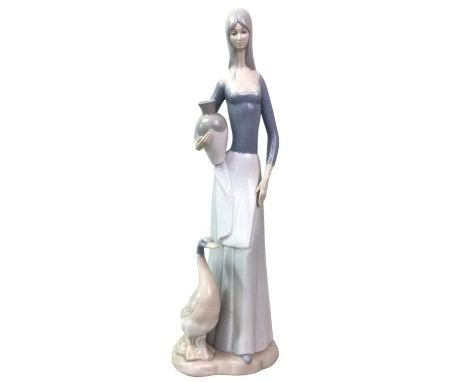 COLLECTION OF CERAMIC FIGURES,  including Royal Doulton Rupert and Images, and Spanish figures by Valencia and Nao