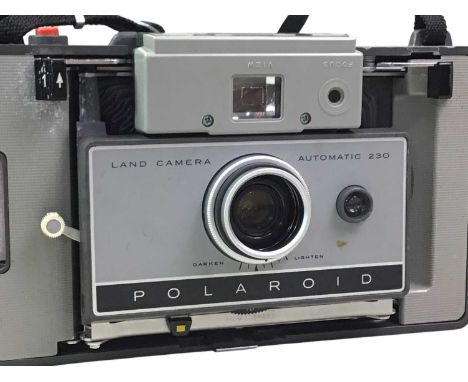 POLAROID 230 CAMERA, AND OTHER ITEMS including cameras and stereoscopes