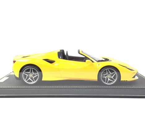 COLLECTION OF MODEL FERRARIS, 1:18 SCALE all in display cases, comprising the F8 Spider, 812 Superfast, 812 GTS, SF90 Stradal