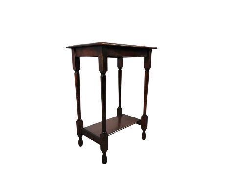 GROUP OF OCCASIONAL FURNITURE, including a pair of side tables, plant stand and a piano stoolpair of occasional tables, 70cm 