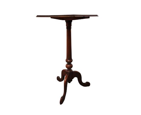 MAHOGANY LAMP TABLE WITH SQUARE TOP, AND OTHER FURNITURE including bookcase and stick standtable 73cm high, 38cm wide