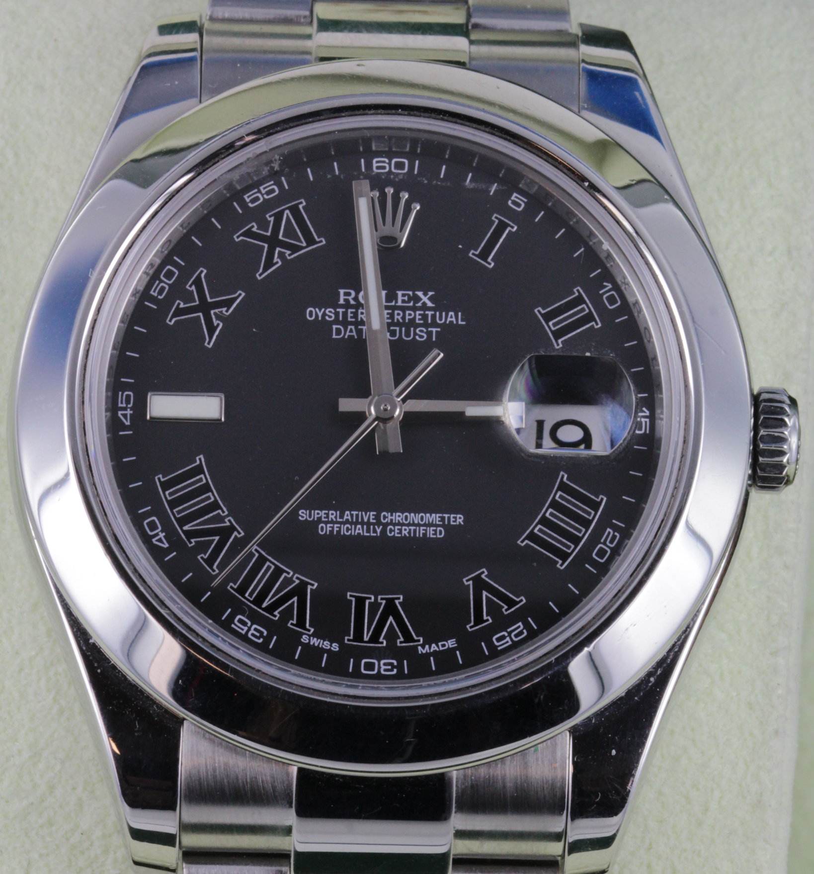 gents rolex datejust watch
