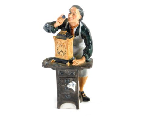 A Royal Doulton figure The Clock Maker, HN2279, printed marks beneath, 19cm high. 
