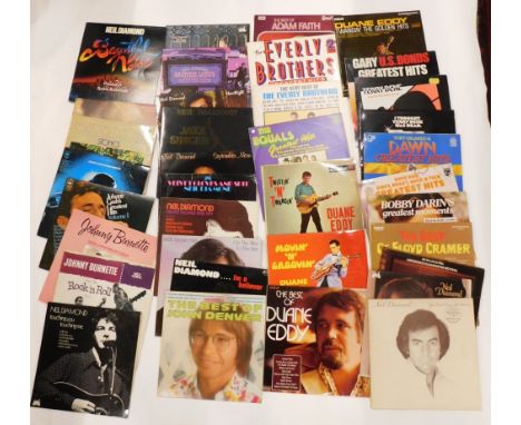 Various records, popular music to include Neil Diamond, The Jazz Singer and others, large quantity of other Neil Diamond, The