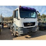 2010 MAN TGS 26.440 6x2 Chassis Cab Rear Lift Axle, PTO Euro 5 Engine