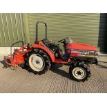 Mitsubishi MTZ 21 4x4 Diesel Compact Tractor, 837 Hrs