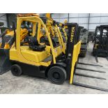 Hyster H2.5 FT Diesel Fork Lift 3 Stage Container Mast with Side Shift, 1177 Hrs