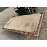 4x Heavy Duty Steel Road Plates, Textured Finish - 8ft x 4ft x 3/4 inch Very Heavy