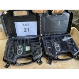 2x Packs of Binatone Terrain 550 Walkie Talkies
