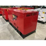 New Unissued 2023 GF 3 -60 60 KVA Diesel Generator 400/230 Volt 50 CPS 3 Phase and Single Phase.