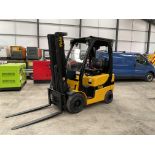 Yale 20VX GLP Fork Lift 3 Stage FFL Mast with Side Shift, Cab, Lights etc, 4965 Hrs