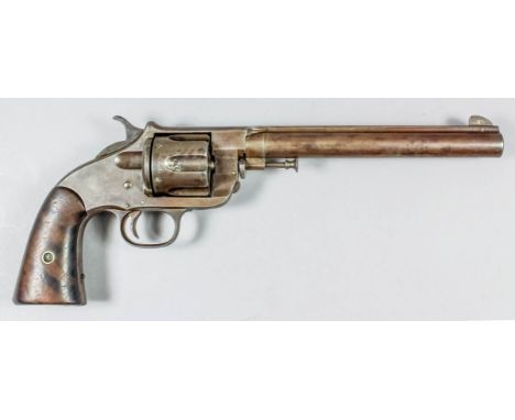 A rare .44 calibre (S&W) old army revolver by Forehand & Wadsworth, Serial No. 74 of approximately 1000 manufactured for tria