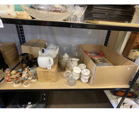 Goebel figurines, Diecast vehicles, Royal Albert Victoria Rose, glass, bowls, balls, etc.