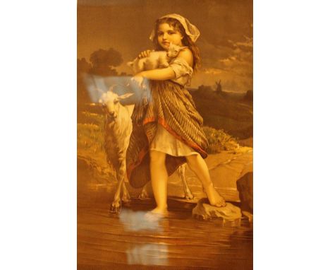 Framed Victorian print