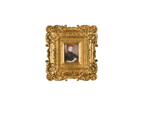 Circle of Henry Bone, RA (1755-1834) Portrait miniature of a choir boywatercolour on ivory7.5 x 6cmThis item is offered for s