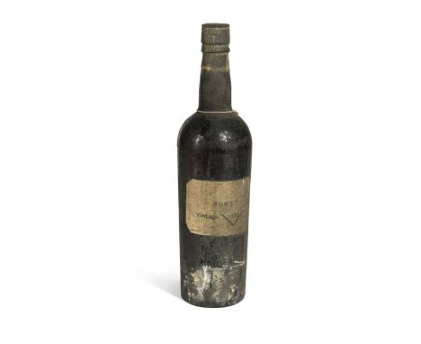 W &amp; A Gilbey Vintage Port 1870,  branded foil capsule, printed label, level above mid shoulder, 1 bottle