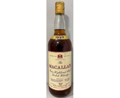The Macallan Pure Highland Malt Scotch Whisky, distilled 1937, later bottled by Gordon &amp; MacPhail, one bottle, 70' proof,