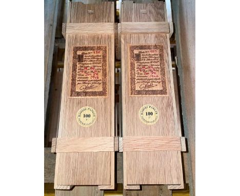 Toro Albala Montilla Moriles Don PX Gran Reserva 1946,  2 numbered 75cl bottles in individual wooden boxes (Note: one of a fe