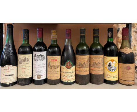 Mixed red wines, Canneto Vino Nobile di Montepulciano 2001, 5 bottles; Chateau Tahbilk Cabernet Sauvignon 1992, 1 bottle; tog