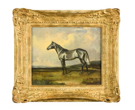 § Raoul Millais (1901-1999) Portrait of Abernant (1946-1970) standing in an extensive landscapesigned and dated ‘Raoul Millai