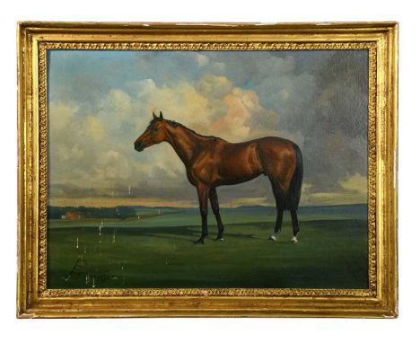 P Lowman (20th century) 'Study for Portrait of Hopeful Venture'signed and dated 'P Lowman / '68' (lower left) and inscribed w