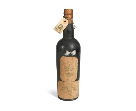 Chillingworth &amp; Son Vintage Port 1890, bottled 1893, named capsule, printed labels, level upper shoulder, 1 bottle