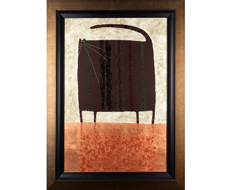 Govinder Nazran (British,1964-2008) -'Coppernob' 2004 -Silkscreen -89 x 59.5cm -No. 55/195 -Together with a signed limited ed