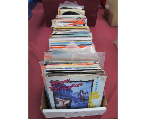 Vinyl - Collection of 7" Singles, with titles from Roxy Music, Marvin Gaye, The Drifters, Stevie Wonder, Alice Cooper, Thin L