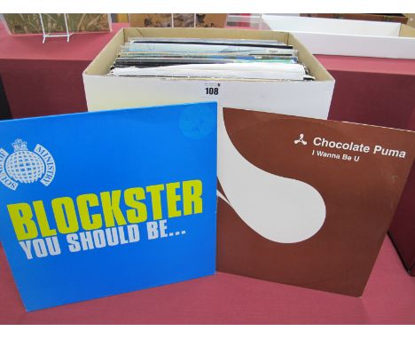 Over One Hundred 12" Singles, artists include, Ian Drury, Michael Jackson, Oliver Cheatham, Simple Red, George Michael, etc, 