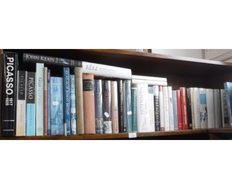 A COLLECTION OF BOOKS ON ART, history and English literature (one shelf)