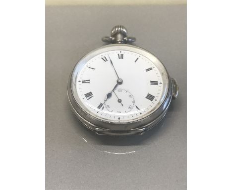 MINUTE REPEATING POCKET WATCH SILVER CASE (PERFECT WORKING ORDER)